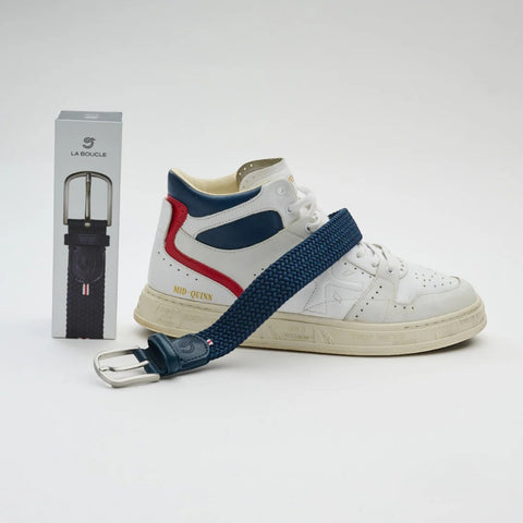 CINTURA MIAMI MEDIUM LBMIABLU105 DARK BLUE LA BOUCLE