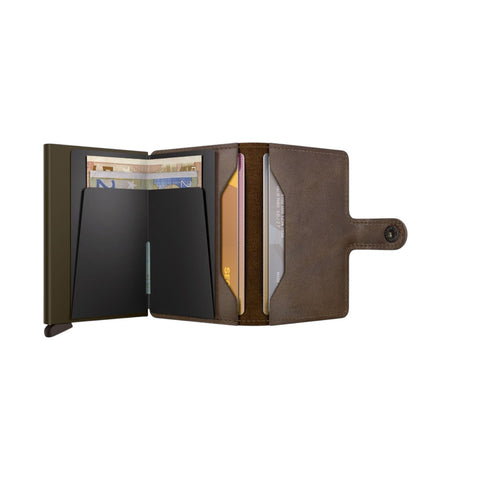 PORTAFOGLIO MINIWALLET VINTAGE OAK MV-OAK BROWN SECRID
