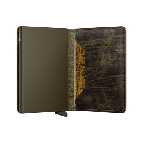 PORTAFOGLIO SLIMWALLET DUTCH MARTIN CEDAR SDM-CEDAR GREEN SECRID