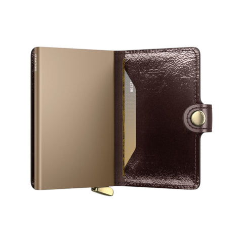 PORTAFOGLIO PREMIUM MINIWALLET NEPLAK MOHOGANY MNA-MAHOGANY+ BROWN SECRID