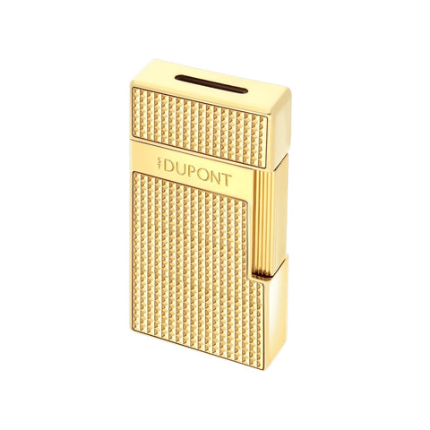 ACCENDINO LI BIGGY DIAMOND HEAD GOLDEN ART. 025209 S.T. DUPONT