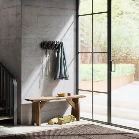 GANCIO DA PARETE PICKET RAIL HOOK ART. 1011471-040-F BLACK UMBRA