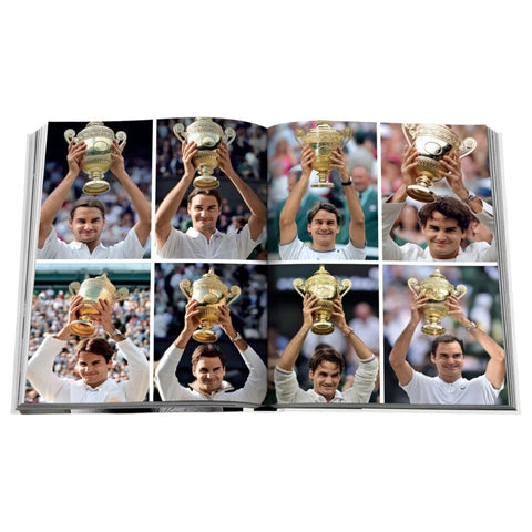 FEDERER ASSOULINE WHITE BOOK