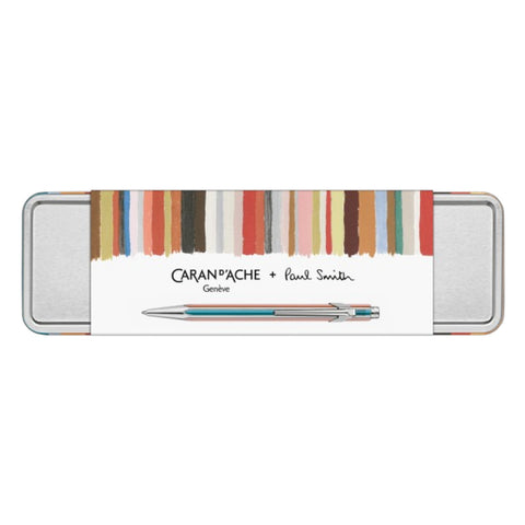 PENNA A SFERA  849  PAUL SMITH GRIGIO ARGENTO CARAN D'ACHE
