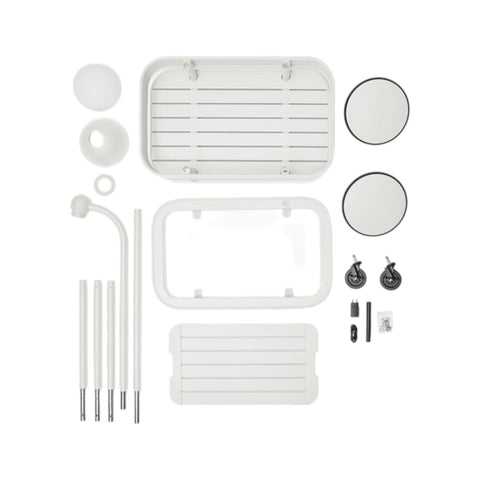 TAVOLO BAR CON RUOTE JOLLY TROLLEY 105834 BONE FATBOY