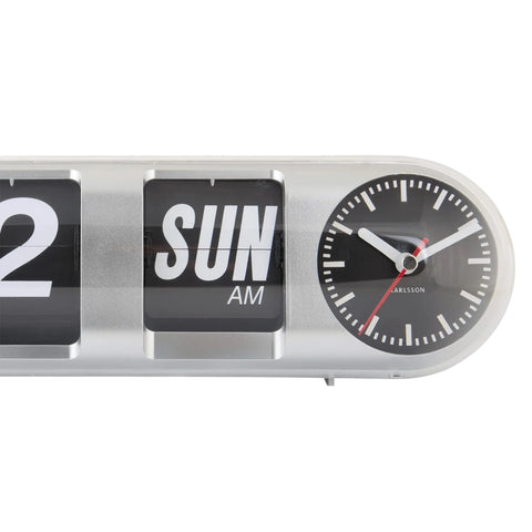 OROLOGIO TUBE FLIP KA6032SI SILVER KARLSSON