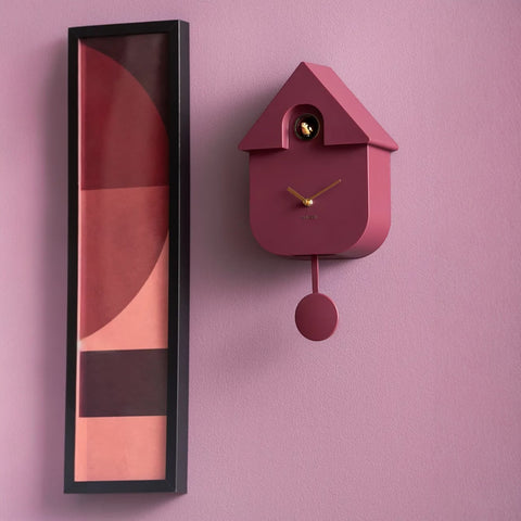 OROLOGIO MODERN CUCKOO ORO ABS KA6094PU BORDEAUX KARLSSON