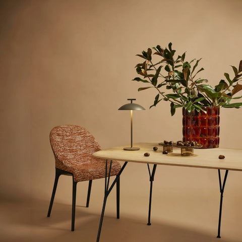 VASO MATELASSE' AMBRA 01225/MM KARTELL ORANGE