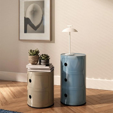 MODULAR 3-ELEMENT NACHTTISCH BLAU 04967/AZ KARTELL BLAU