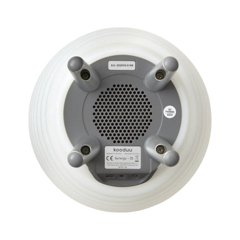 SYNERGY 35 LED BLUETOOTH LAUTSPRECHER UND GETRÄNKEHALTER KOODUU WEISSE LAMPE