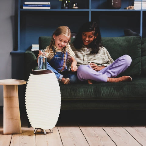 KOODUU SYNERGY 50 LED-LAMPE BLUETOOTH-LAUTSPRECHER GETRÄNKEHALTER KOODUU WEISS