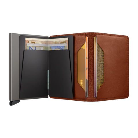 PORTAFOGLIO SLIMWALLET TEXANO SADDLE SECRID