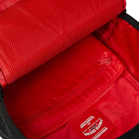 ZAINO TONAL MONOGRAM EMBOSS SHARK BLACK ART. 910B6950NSZ SPRAYGROUND