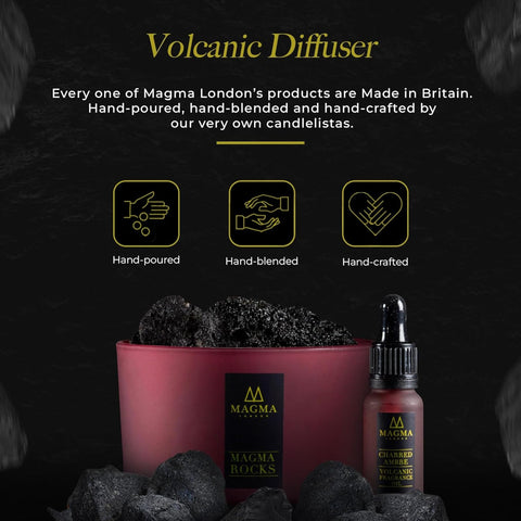 PROFUMATORE D'AMBIENTE MAGMA VULCANIC ROCK M026 BEIGE MAGMA LONDON