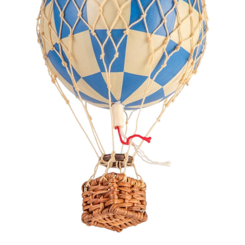MONGOLFIERA PICCOLA AP160CB CHECK BLUE AUTHENTIC MODELS