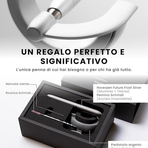 PENNA HOVERPEN FUTURE ROLLER FROST SILVER STANDARD SHFERP002 NOVIUM