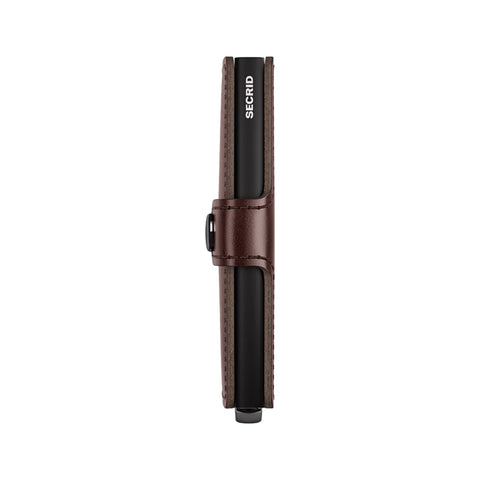 PORTAFOGLIO PREMIUM MINIWALLET DUSK DARK BROWN SECRID