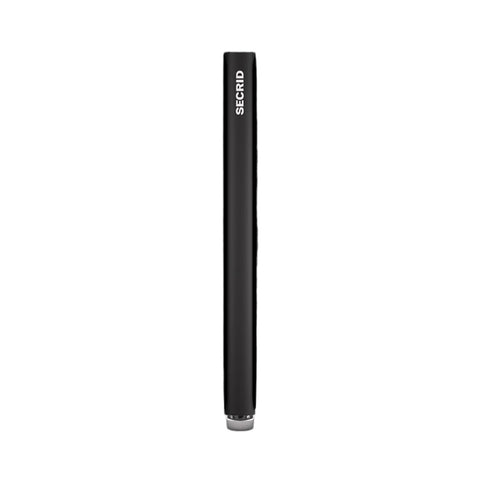 PREMIUM SLIMWALLET EMBOSS LINES BLACK SECRID