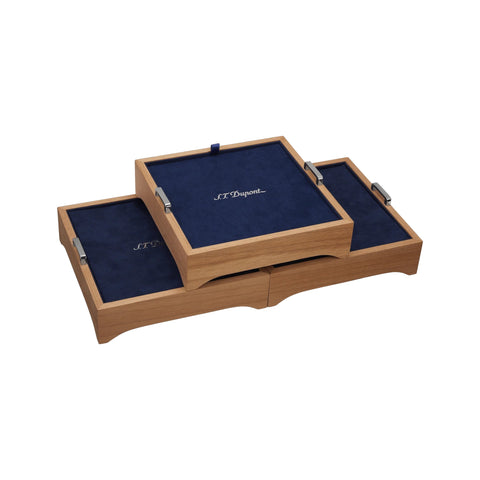 SCATOLA PORTA 24 PENNE CUBE IAE 007150 BLACK S.T. DUPONT