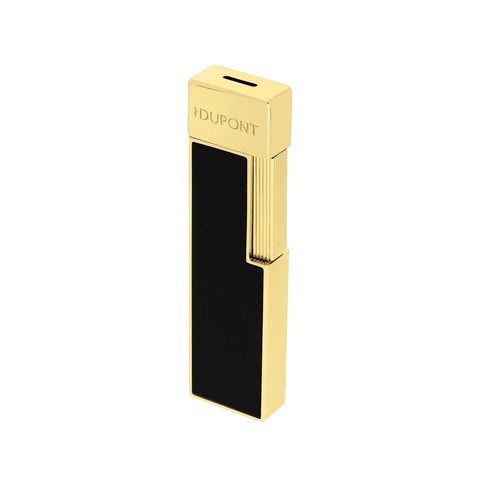 ACCENDINO LI TWIGGY BLACK LACQUER/GOLDEN ART. 030112 S.T. DUPONT