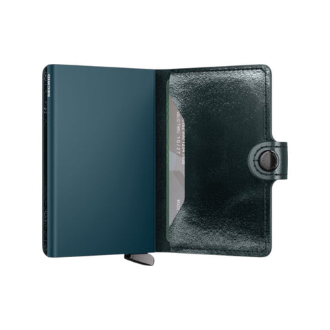 PORTAFOGLIO PREMIUM MINIWALLET NEPLAK  MNA-BOTTLE GREEN+ GREEN SECRID