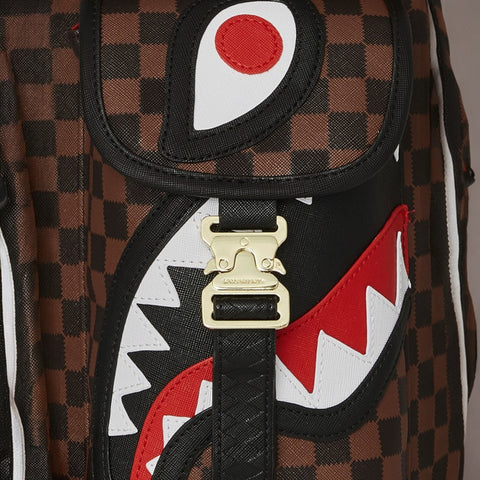 SAWTOOTH SHARKS IN PARIS MONTE CARLO RUCKSACK 910B7834NSZ SPRAYGROUND BRAUN