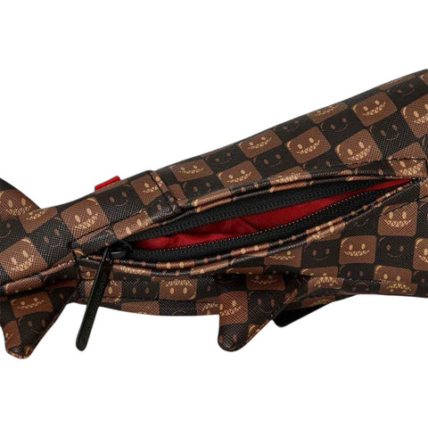 SHARKS IN PARIS DUFFLE-TASCHE WTF BUBBLE 910D9486NSZ BRAUN SPRAYGROUND