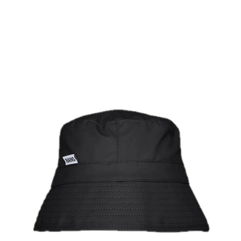 BUCKET HAT W2 "S/M" 20010 RAINS SCHWARZ