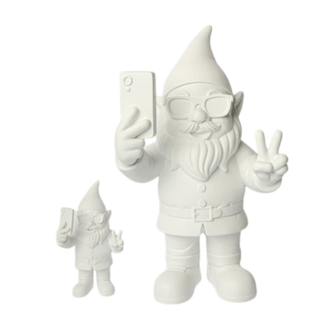 DEKORATION SELFIE 29 CM WHITE BLOGO