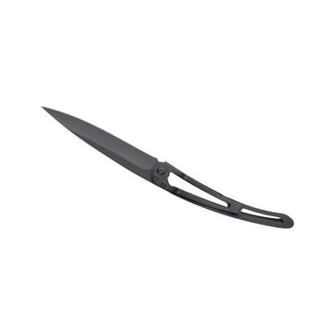 COLTELLINO TASCABILE BLACK EBONY WOOD JAPANESE DRAGON ART. 1GB000107 DEEJO