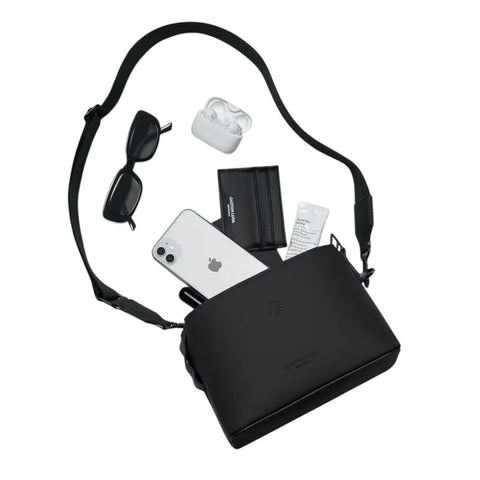 UMHÄNGETASCHE SPLASHINI BLACK GASTON LUGA