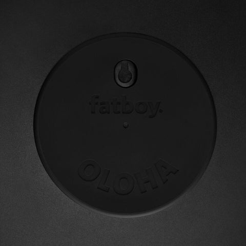 SET 3 LAMPADE DA PARETE OLOHA TRIO 107332 BLACK FATBOY