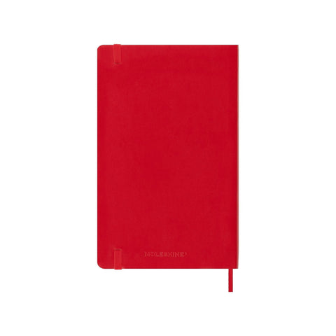 TACCUINO 13X21 LG COP. MORBIDA PAG. BIANCHE RED MOLESKINE