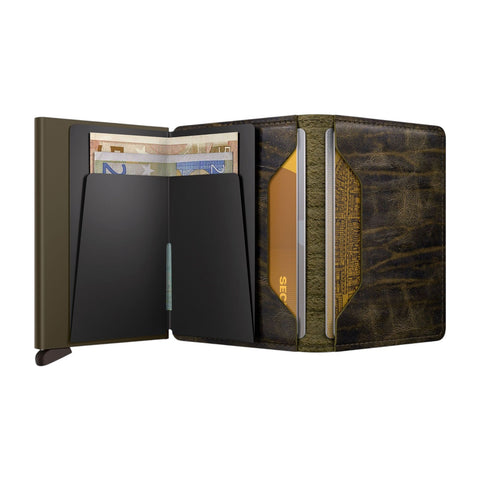 PORTAFOGLIO SLIMWALLET DUTCH MARTIN CEDAR SDM-CEDAR GREEN SECRID