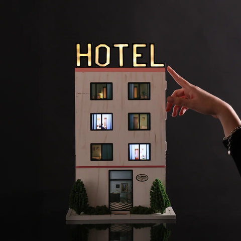 KÜNSTLERISCHE LAMPE HOTEL VOYER ART. 10457 SELETTI