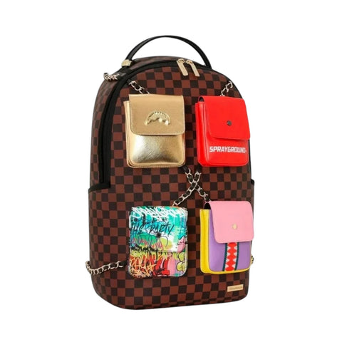 ZAINO HANGING POCKETS MIX UP 910B8990NSZ SPRAYGROUND