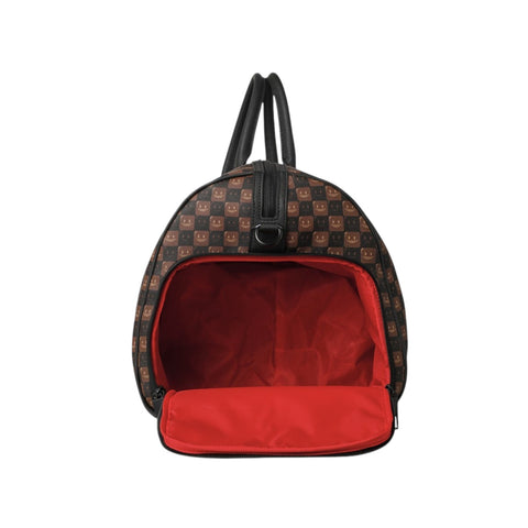 REISETASCHE DUFFLE SHARK IN PARIS WTF BUBBLE 910D9306NSZ BROWN SPRAYGROUND
