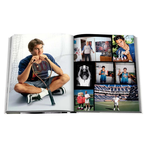 FEDERER ASSOULINE WHITE BOOK