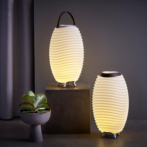 KOODUU SYNERGY 50 LED-LAMPE BLUETOOTH-LAUTSPRECHER GETRÄNKEHALTER KOODUU WEISS