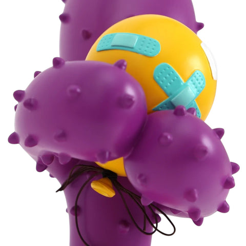 OGGETTO DECORATIVO IN RESINA LOVE HURTS YOU 20,7X16X25,4 PURPLE 09011P SELETTI