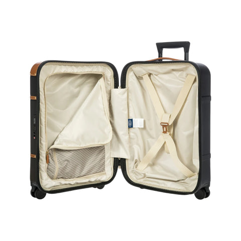 TROLLEY BELLAGIO 55 CM BBG38301.902 BLACK TAN BRIC'S BLACK