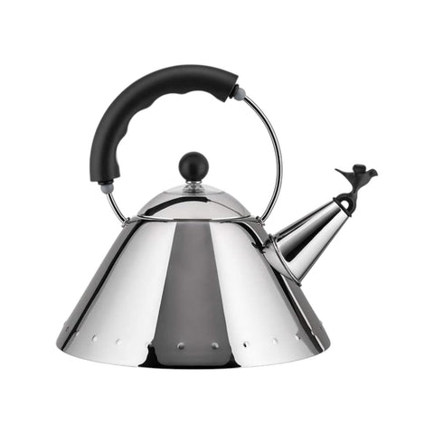 BOLLITORE CON UCCELLINO NERO 9093B ALESSI