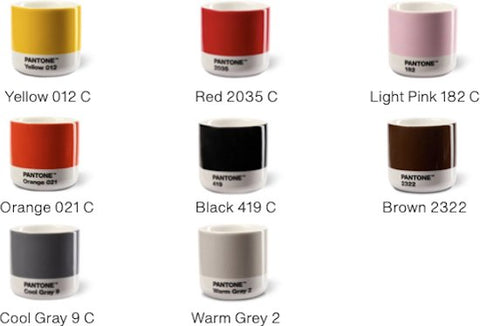 Milchbecher Thermobecher Gelb Pantone Art. 101020012 Kopenhagen Design Gelb