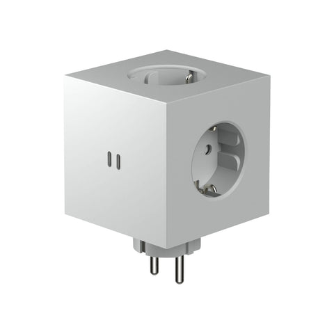 PRESA SQUARE 2 USB C GOTLAND GREY SOCKET F AVOLT