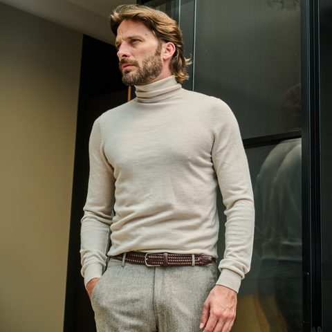 ORIGINAL ROMA LEDERGÜRTEL LMROMBRO105 LA BOUCLE BRAUN