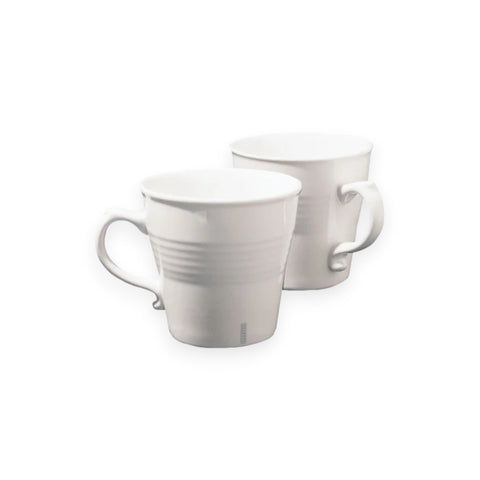 SET MIT 2 SELETTI PORZELLANBECHERN 10,2 CM H 10 CM 10104