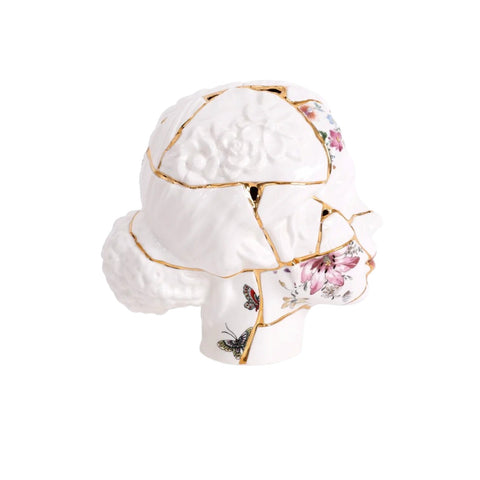 VASO IN PORCELLANA KINTSUGI HEAD SHE  09946  SELETTI