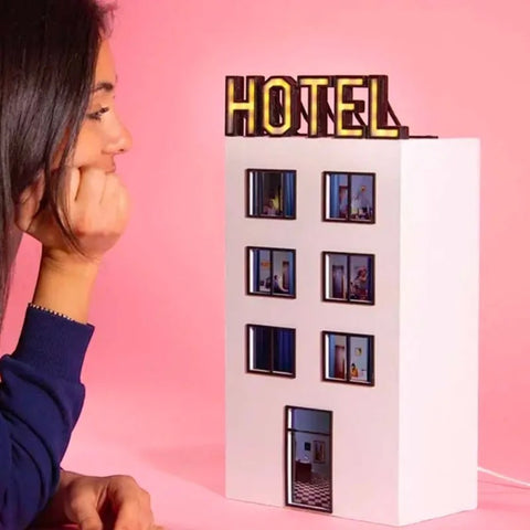 LAMPADA ARTISTICA HOTEL VOYER  ART. 10457 SELETTI