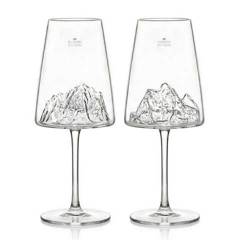 SET 2 WEINGLÄSER MONTE BIANCO/EVEREST ART. TOPO-VV-BE ALASKAN MAKER