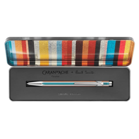 PENNA A SFERA  849  PAUL SMITH GRIGIO ARGENTO CARAN D'ACHE
